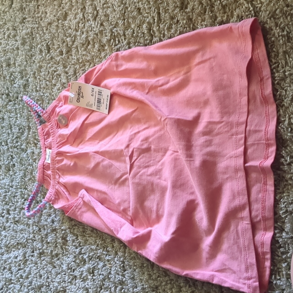 Oshkosh NWT 6/6X Pink dress